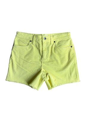 Carve Designs Corduroy Oahu Shorts Womens Size 4 Yellow